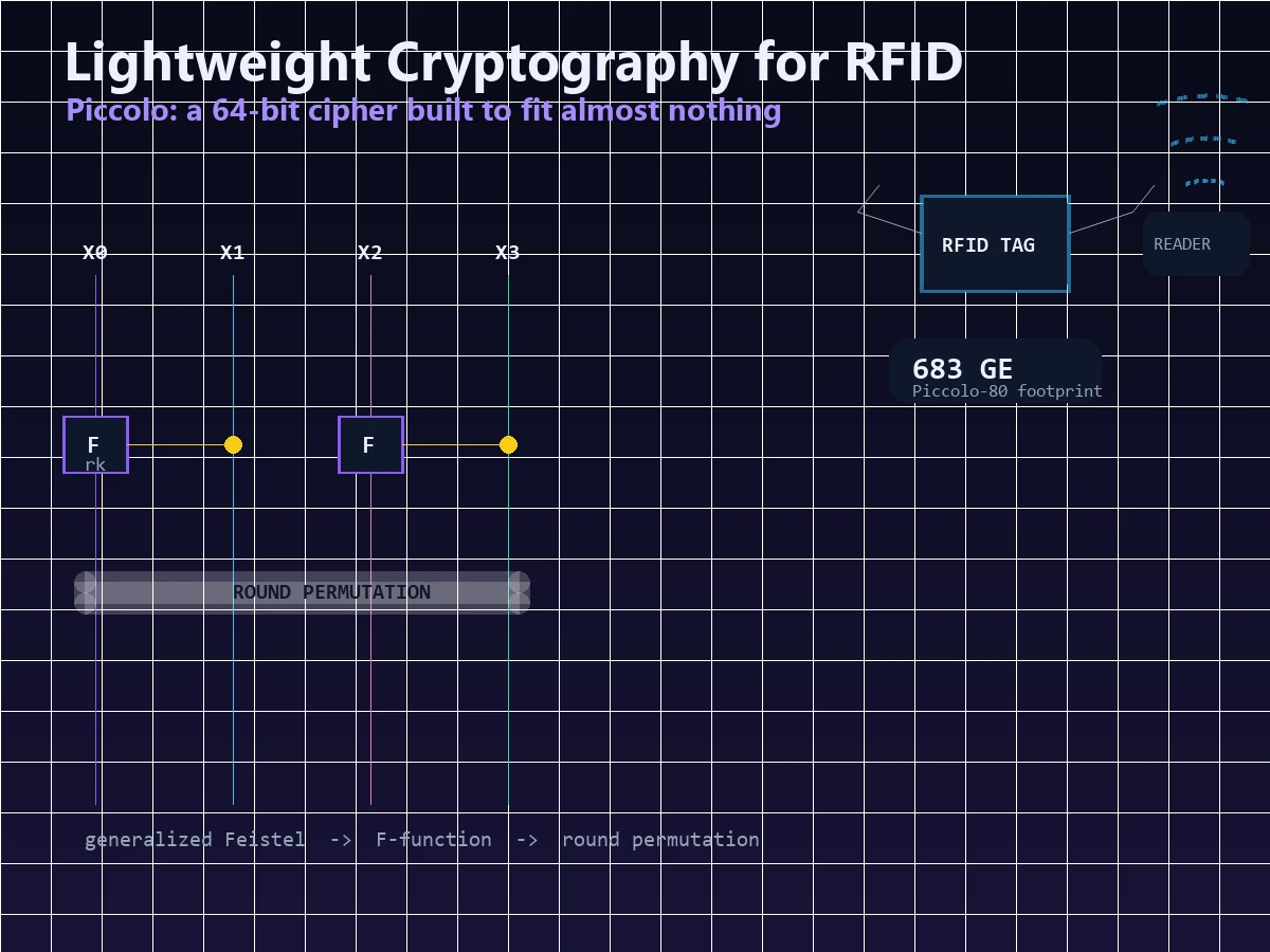 Lightweight Cryptography for RFID Tags