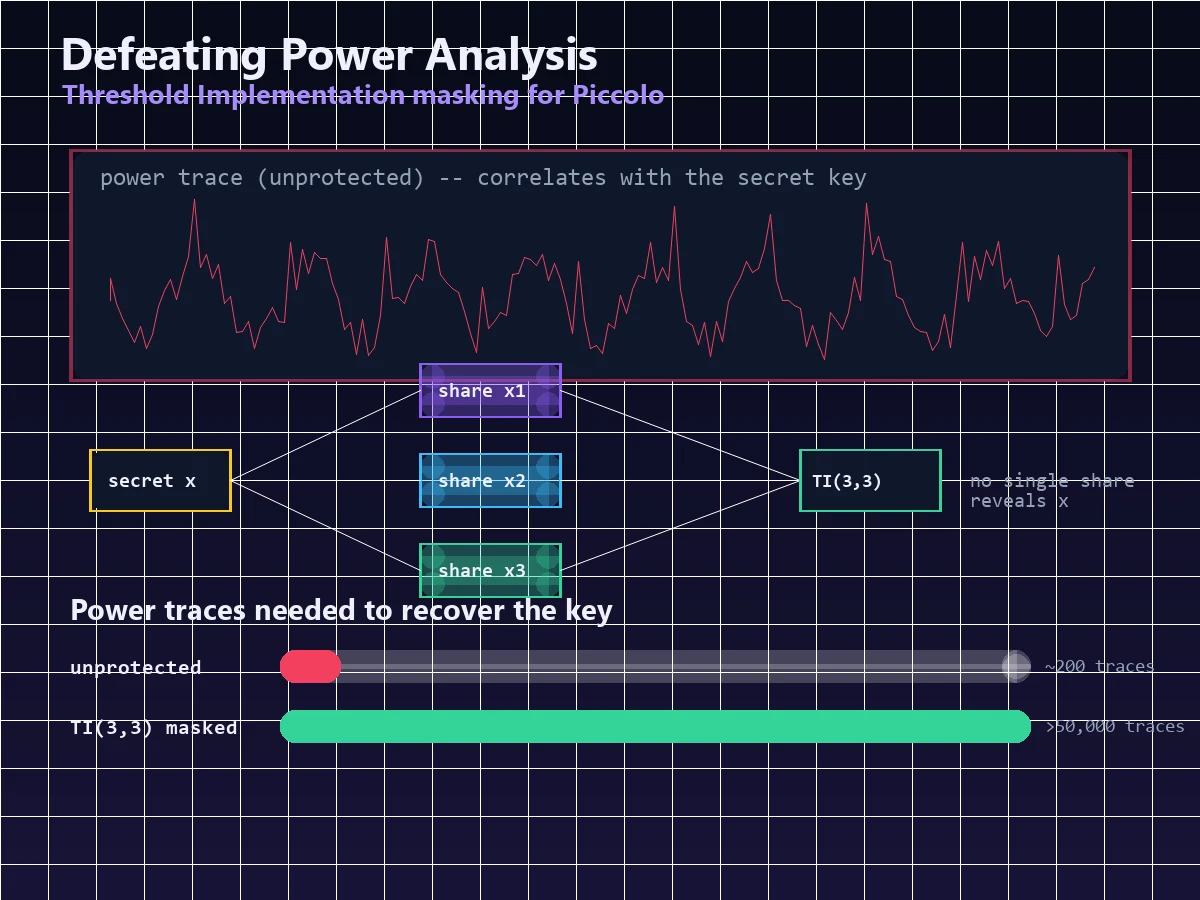 Defeating Power Analysis with Threshold Implementation